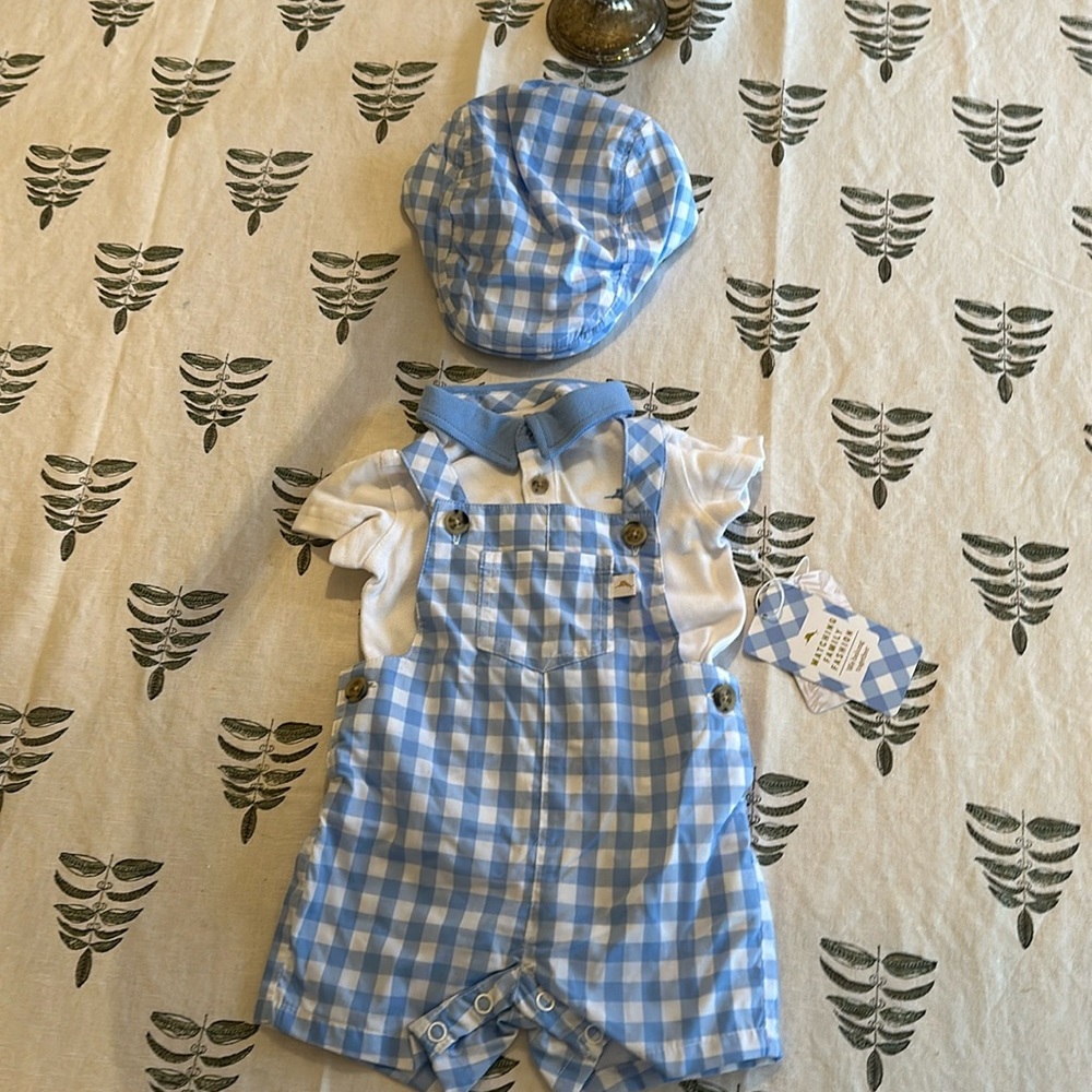 Tommy Bahama Kids set with Hat